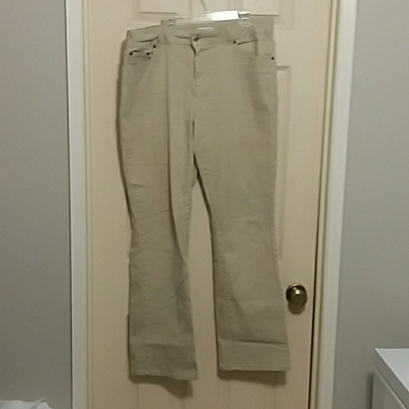 Coldwater Creek Denim - Coldwater Creek Khaki Jeans
